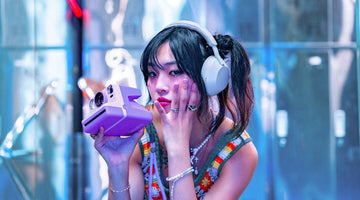 紫色 Polaroid Now 第二代即影即有相機