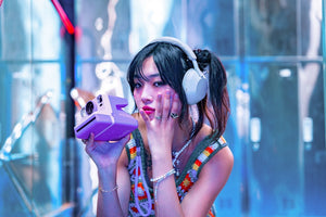 Polaroid Now Generation 2 instant camera in Purple