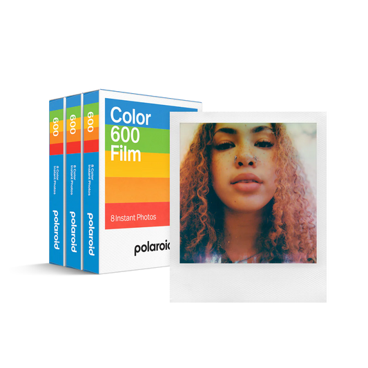Polaroid Color 600 Film Triple Pack – White Frame – product main image