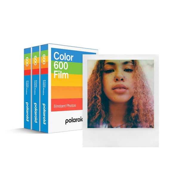 Polaroid Color 600 彩色即影即有相紙三盒裝－24張白框
