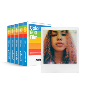 Polaroid Color 600 彩色即影即有相紙五盒裝－40張白框