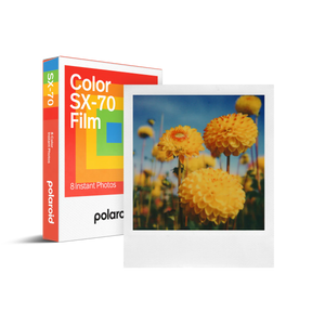 Polaroid Color SX-70 彩色即影即有相紙－8張白框