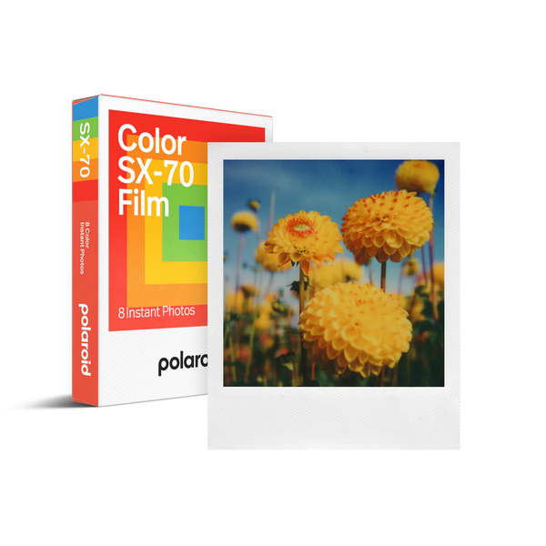 Polaroid Color SX-70 彩色即影即有相紙－8張白框