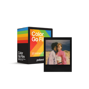 Polaroid Go 彩色即影即有相紙雙包裝－黑框16張