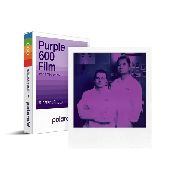 Polaroid Purple 600 Film Reclaimed Series－8張