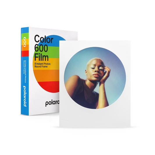 Polaroid Color 600 Film – Round Frame – product main image