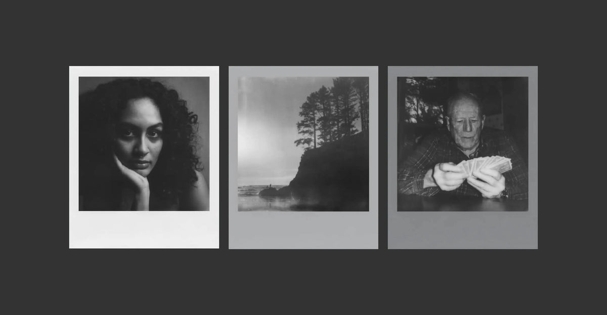 Polaroid B&W 600 Film – Monochrome Frames – product view 7
