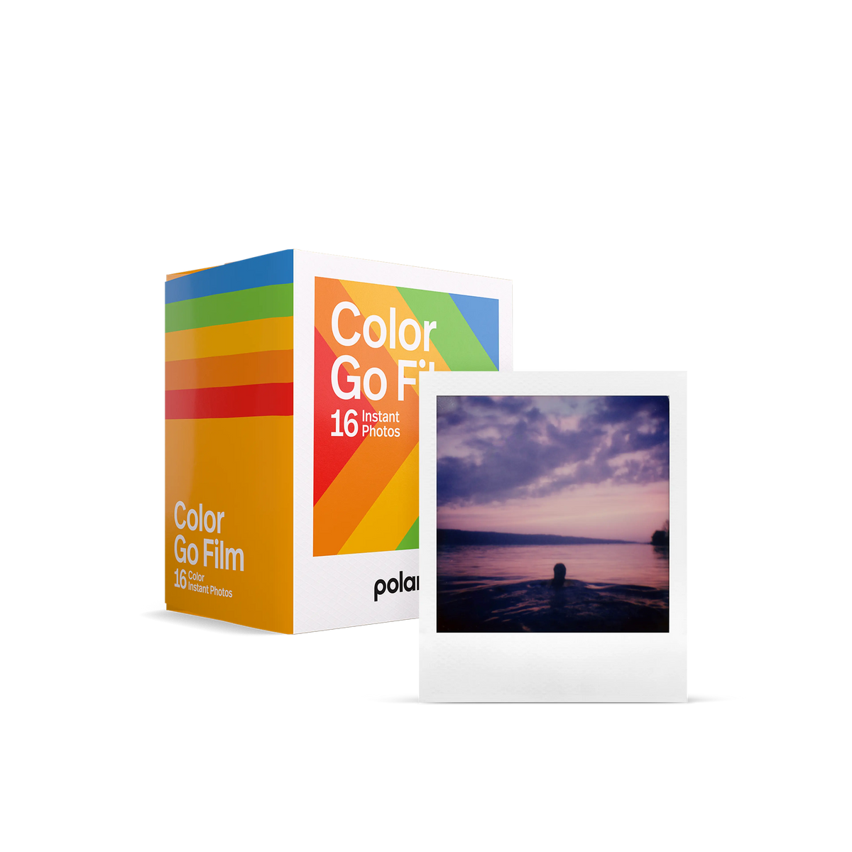 Polaroid Go Color Film Double Pack – White Frame – product main image