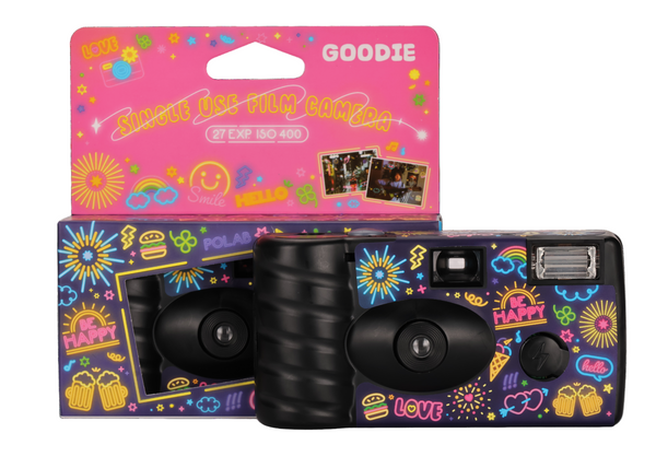 GOODIE 35mm 即開即拍一次性菲林相機霓虹燈派對版