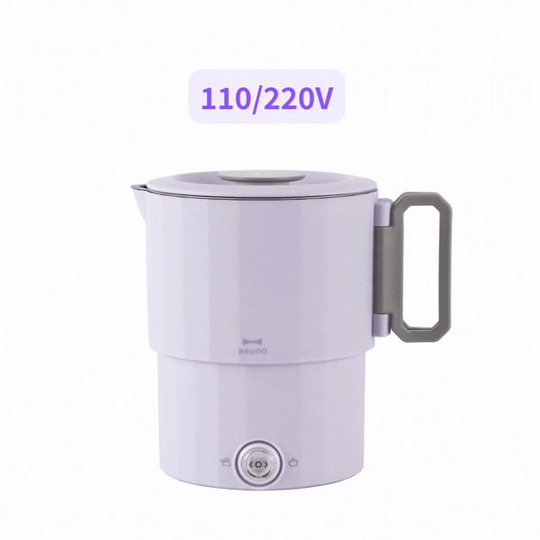BRUNO Dual-Voltage Multi Travel Pot BAK810 in Lilac