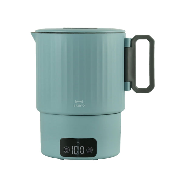 BRUNO 雙電壓電子溫控電煮鍋 BAK816－灰藍色產品圖