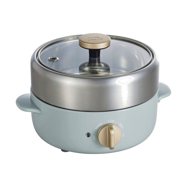 BRUNO Compact Multi Grill Pot BOE115 in Blue Green