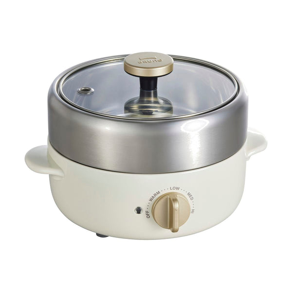 BRUNO Compact Multi Grill Pot BOE115 in White