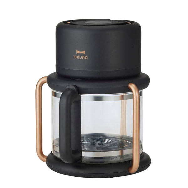BRUNO Glass Air Fryer BOE122 in Charcoal Black