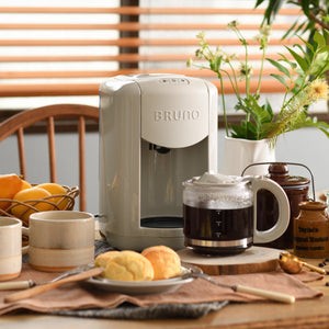 BRUNO 研磨器咖啡機 BOE151－米灰色產品圖